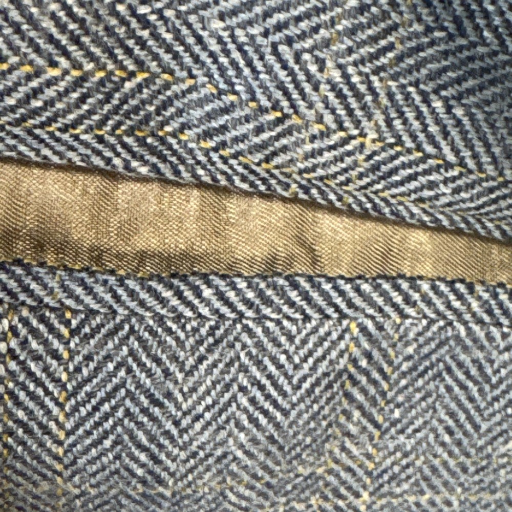 Brooks Brothers Blue Windowpane Sport Coat Jacket 41 Long (Factory Second) - Picture 9 of 15
